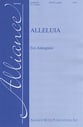 Alleluia SSATB choral sheet music cover